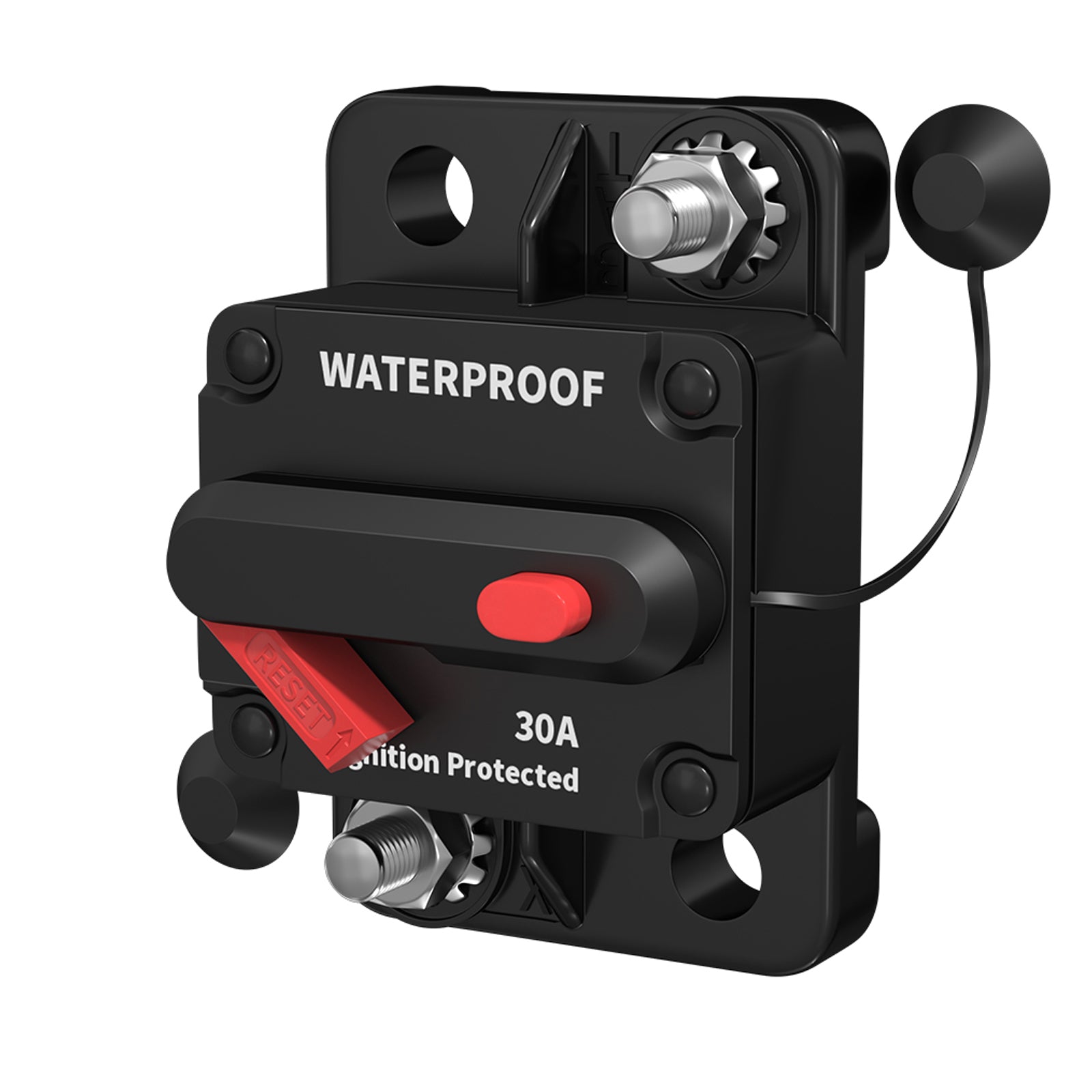 Interruttore Termico 70A 12-48V DC – Fusibile Reset Per Auto, Camper E Barche, Impermeabile IP67