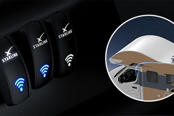 Découvrez l'interrupteur à bascule lumineux Starlink : une solution intelligente pour la gestion de l'alimentation de vos installations mobiles et hors réseau.