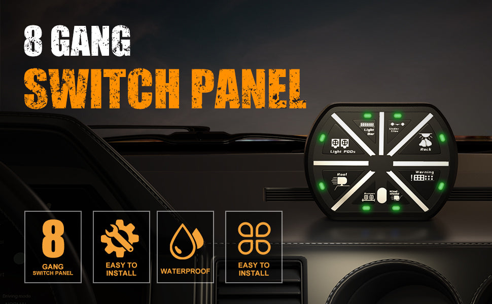 Empower Your Vehicle's Electronics: Exploring the 8 Gang Wireless Cont ...