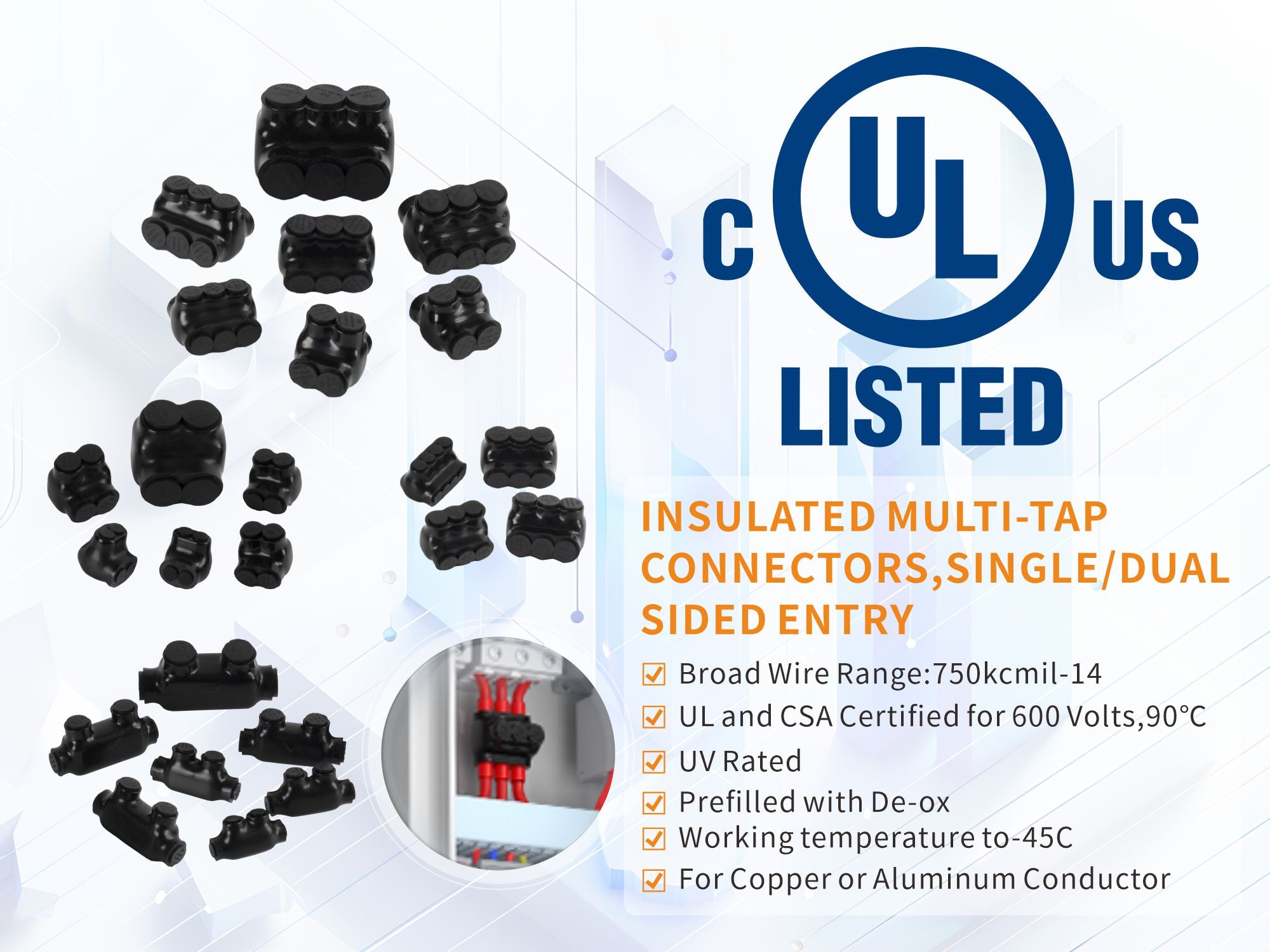 Parallel Double Tap Multi-Tap Connectors | Reliable UL-Certified Electrical Solutions – DAIER