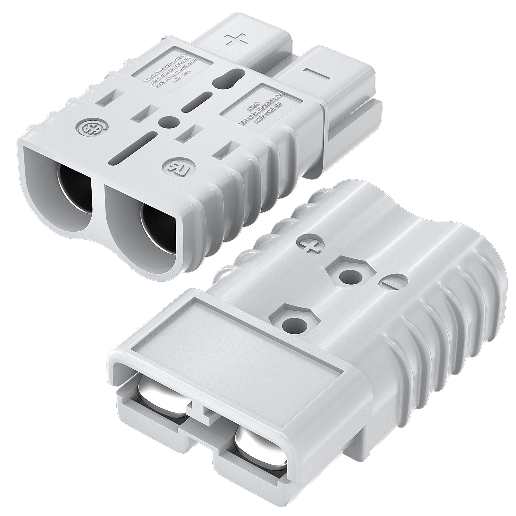 Sy Connector Pair of 350Amp 2/0 AWG Grey Battery Disconnect Connector – DAIER