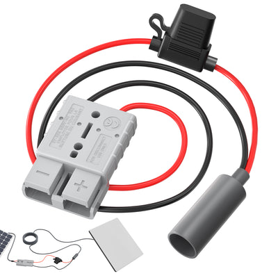 Starlink Mini DC Power Cable with Anderson SB50 Plug & 10A Fuse | for RV, Solar, Marine, Off-Grid Use