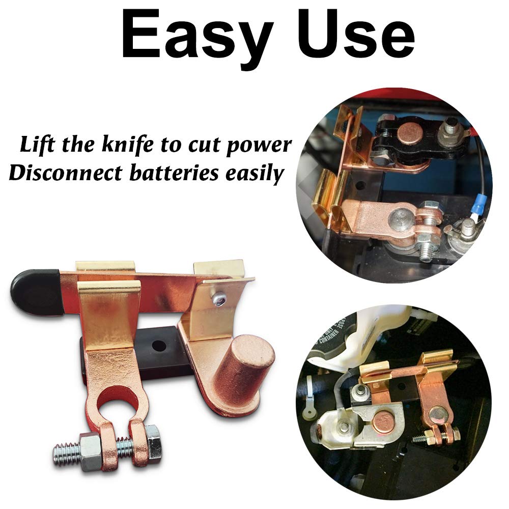 ASW-A1002 Easy-Use Knife Blade Battery Disconnect Switch