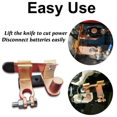 ASW-A1002 Easy-Use Knife Blade Battery Disconnect Switch