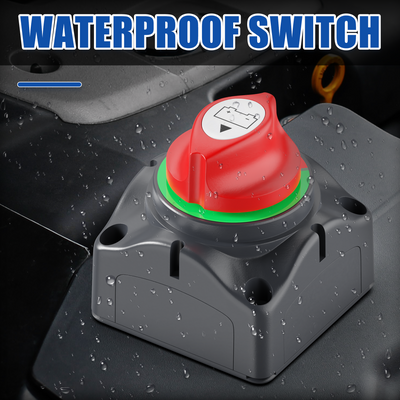 12V-48V 200A 1-2-Both-OFF Battery Power Cutoff Master Switch