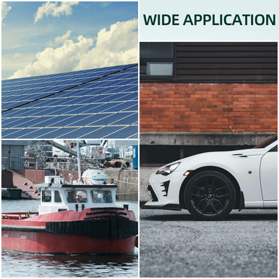 400A Dual Bus Bar Kit with Weatherproof Box Power Distribution Block with 4 x M8 Studs