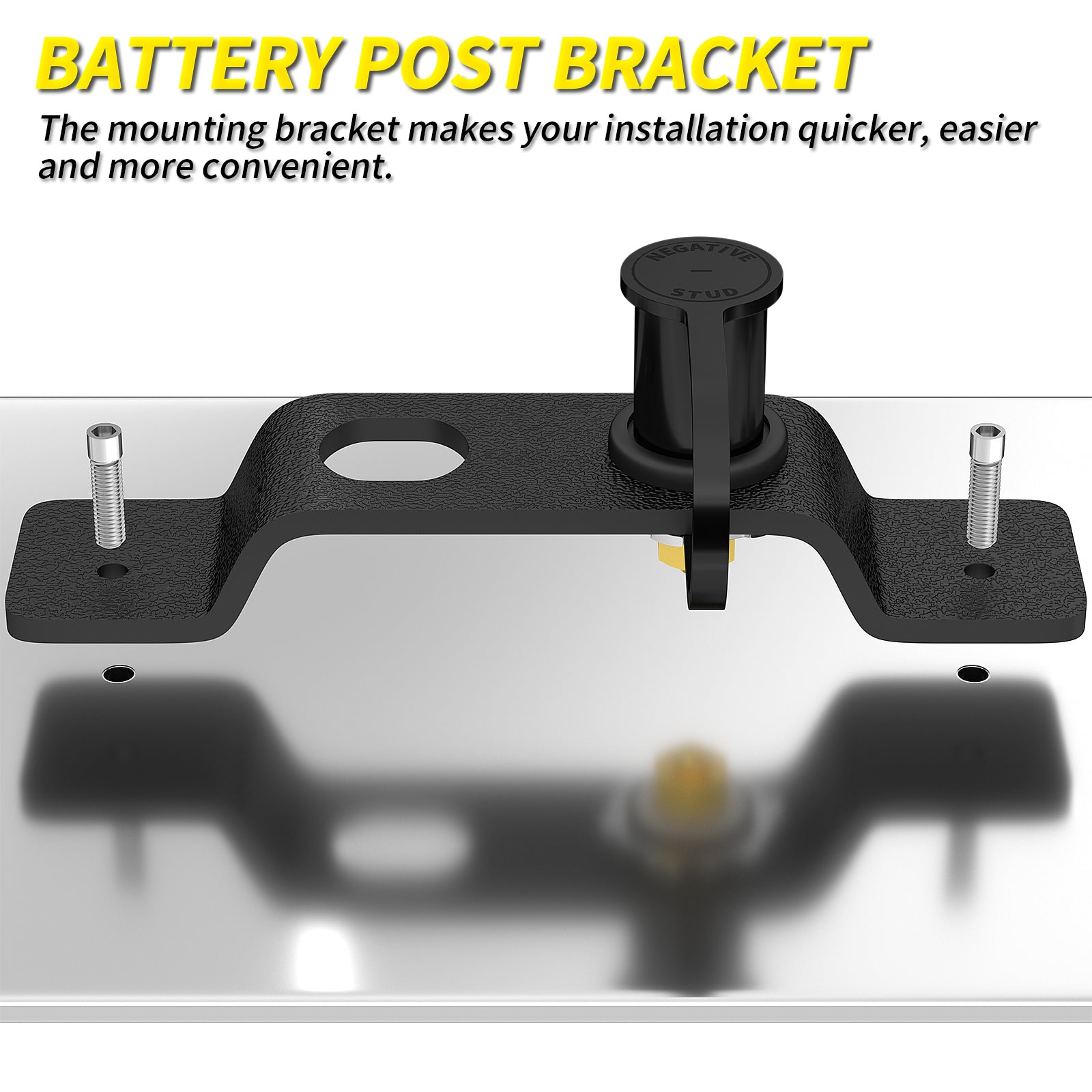 150A Remote Battery Jump Post Kit with Cable and Mounting Bracket – DAIER