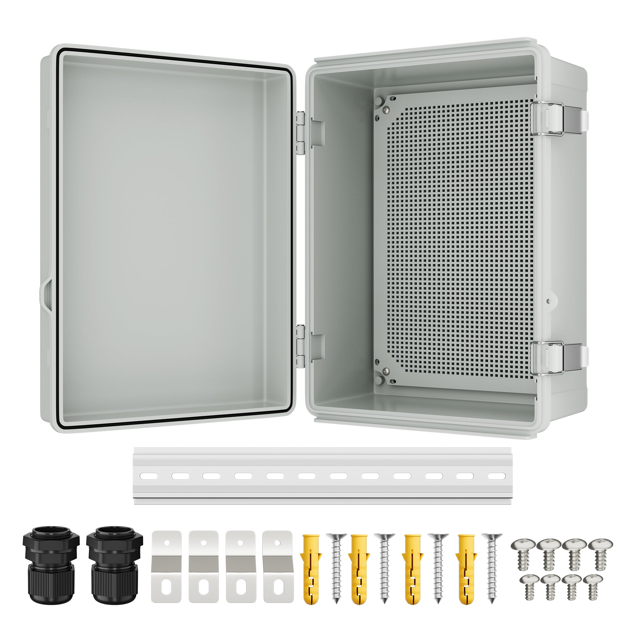 Weatherproof Electronics Protection ABS Plastic Large Junction Box - 1 ...