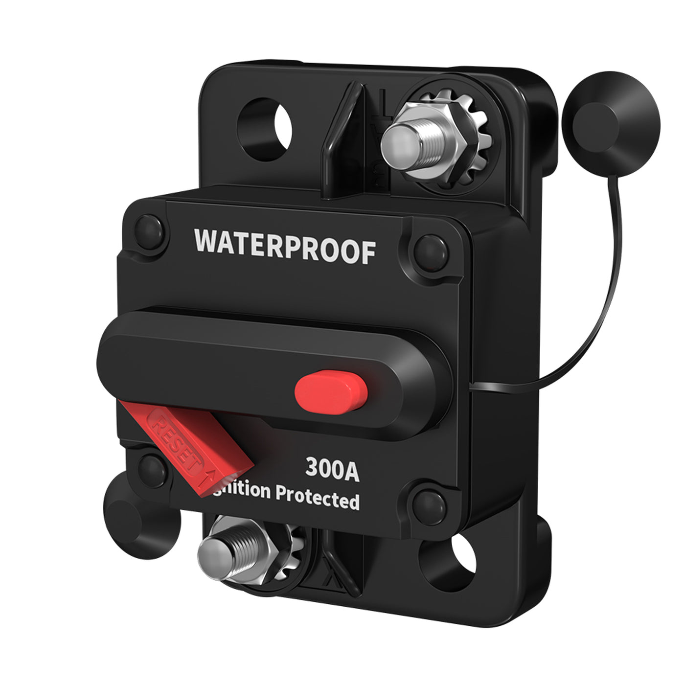30A-300A Ampere Leistungsschalter Sicherung Reset 12-48V DC Auto Boot Auto  Wasserdicht Sicherungskasten Sicherung Auto Schmelzgeräte Amplificador