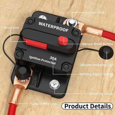 CB-03 Manual Reset Circuit Breaker Details