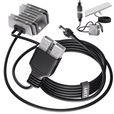 Starlink Mini DC 12V/24V to 30V Conversion Kit Anderson Powerpole to DC Plug 23FT/7M Cable for RV, Marine, Off-Grid