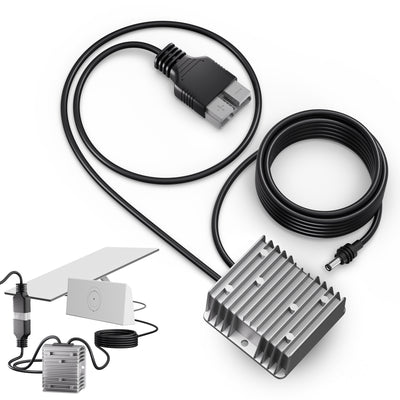 Starlink Gen 3 Router Power Adapter 12V/24V to 57V Converter with Anderson Plug & 23ft Cable for RV, Marine