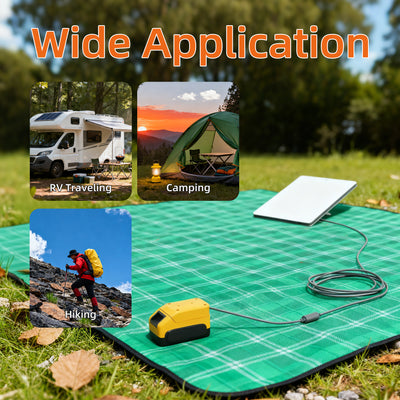 Starlink Mini Power Adapter for DeWalt 18V-20V Batteries Plug-and-Play Portable Power Source for Camping, RV, Off-Grid