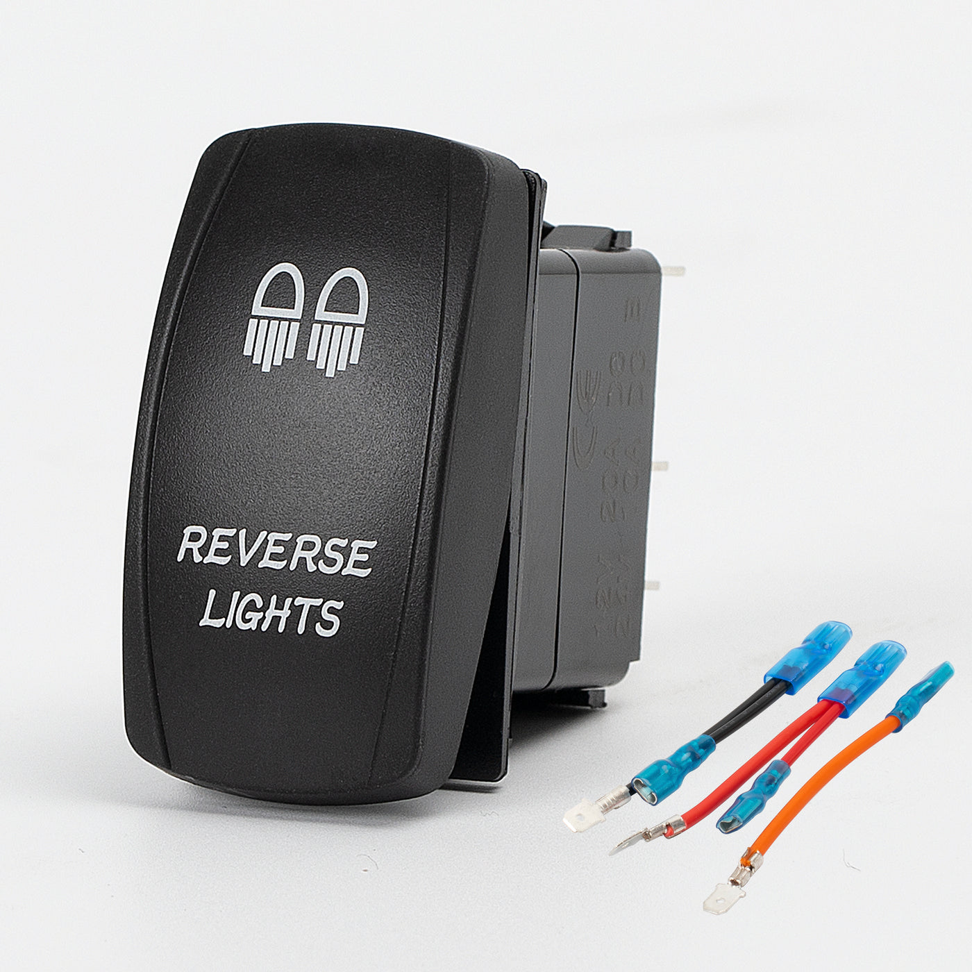 Reverse Lights Rocker Switch - 5Pin Laser ON OFF with Jumper Wire Set ...