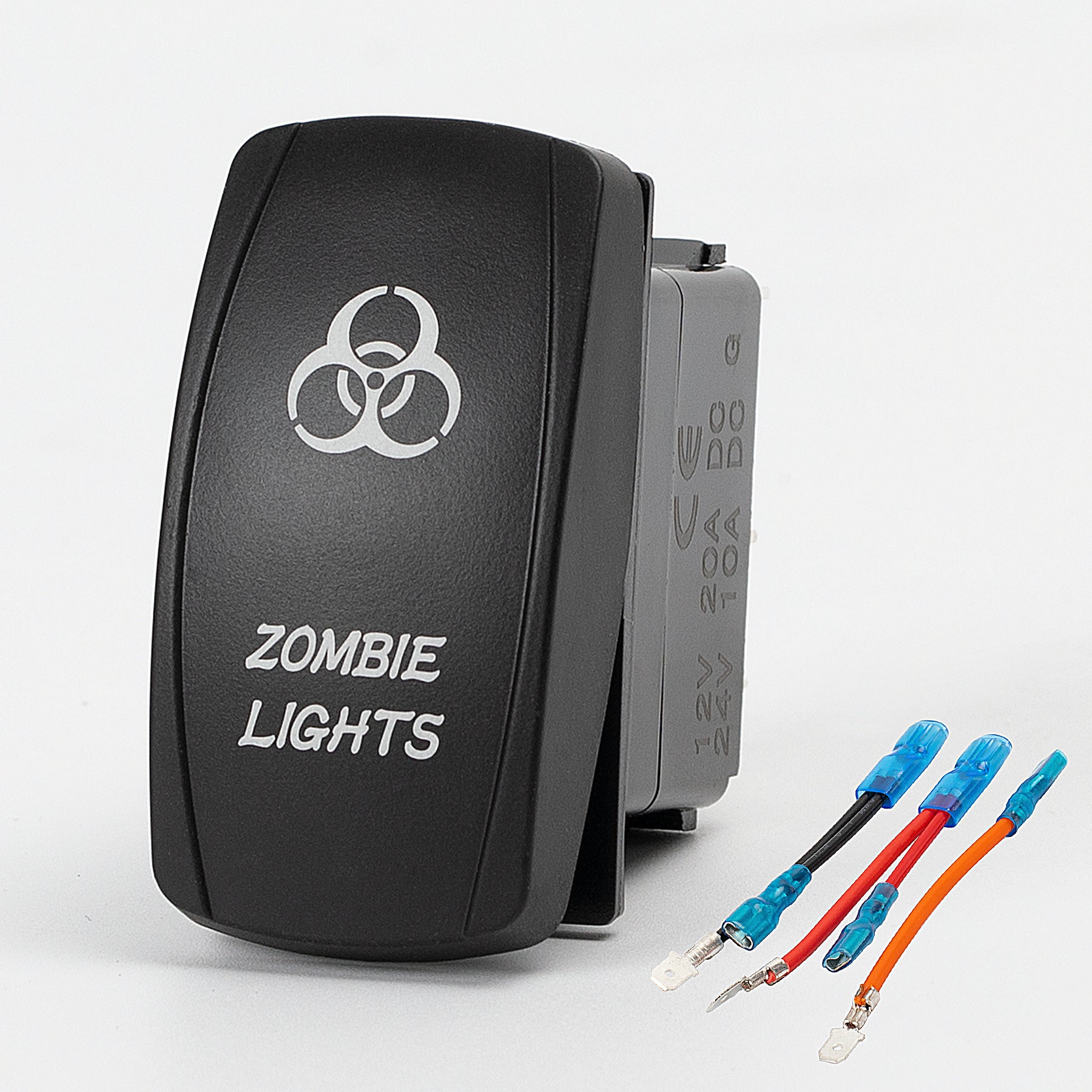 Zombie Lights Rocker Switch - 5Pin Laser ON OFF with Jumper Wire Set ...