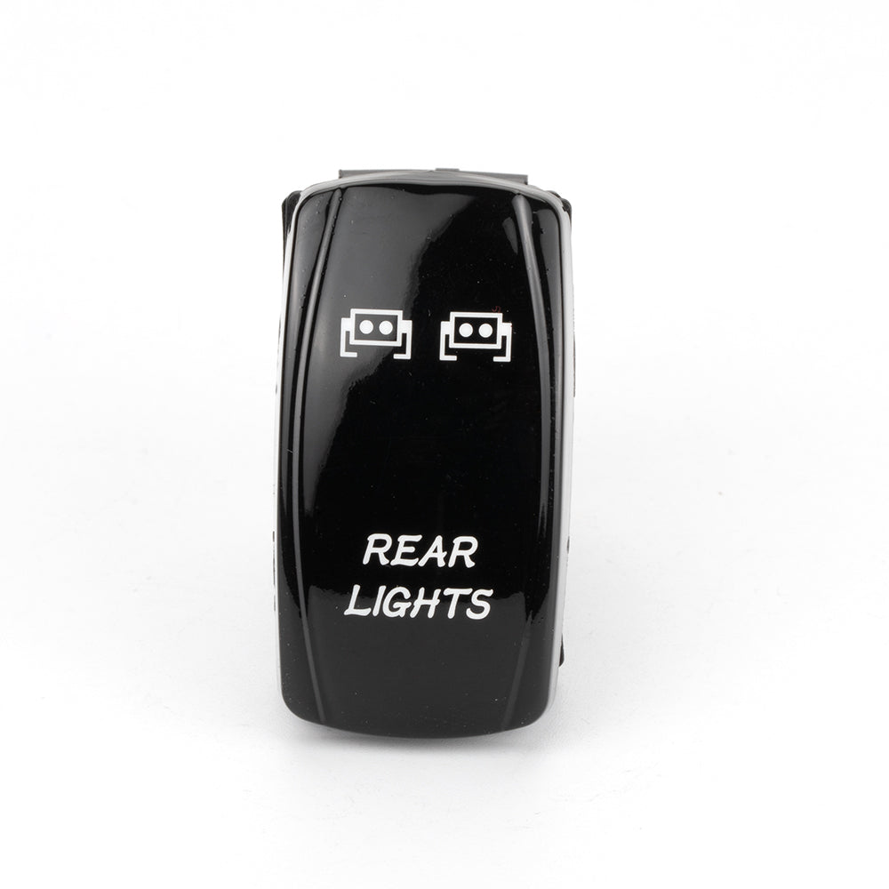 Rear Lights Rocker Switch - Bright Lacquer - 5Pin Laser ON OFF with Ju ...