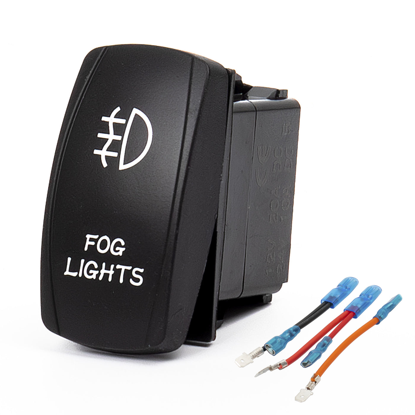 Fog Lights Rocker Switch - 5Pin Laser ON OFF with Jumper Wire Set