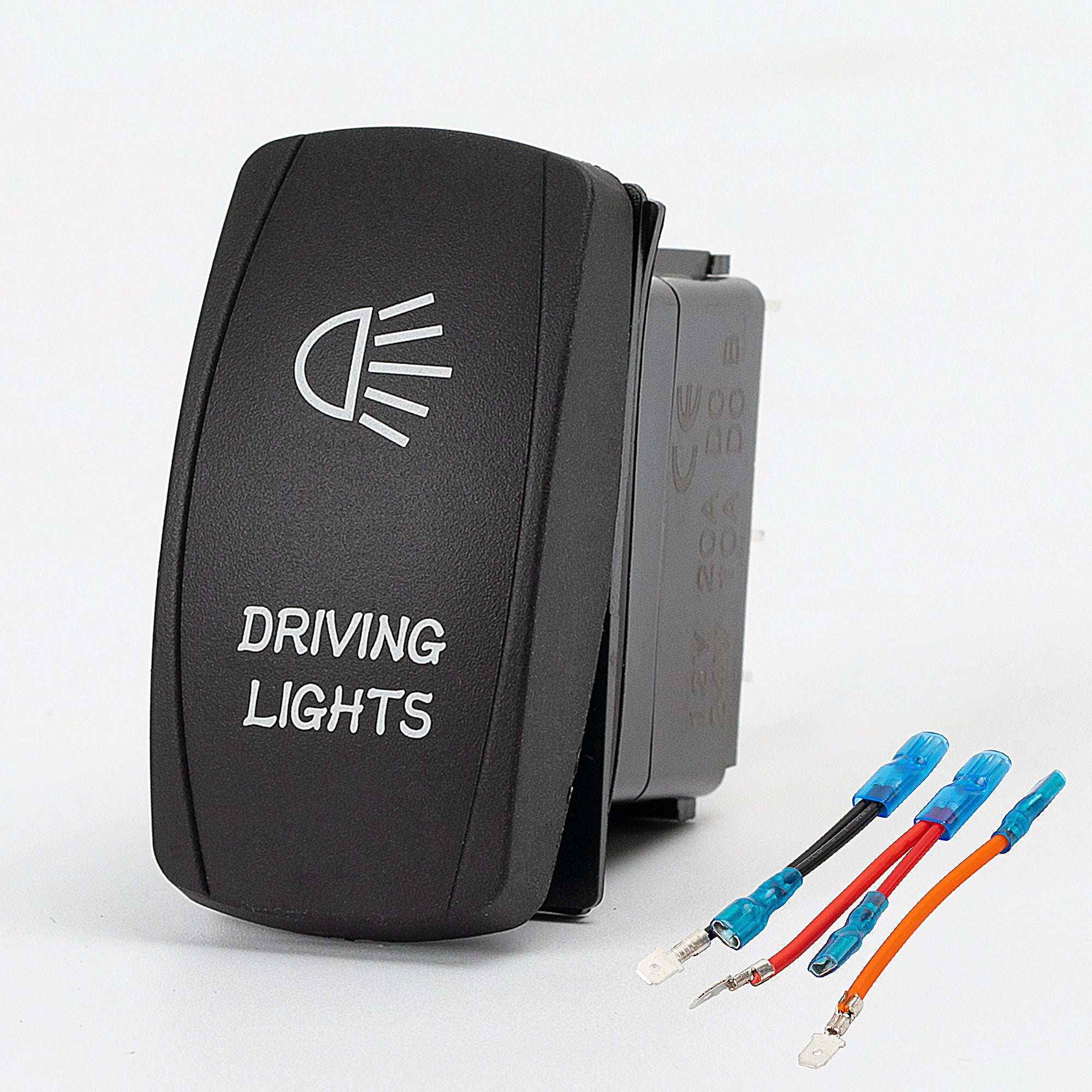 Signal Light Rocker Switch Driving Lights Rocker Switch - 5Pin Laser ON OFF with Jumper Wire Set ...