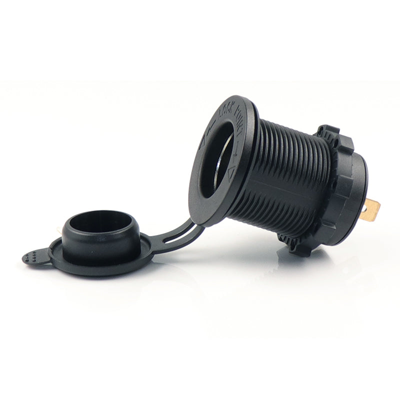 12-24VDC Cigarette Lighter Socket Power Outlet Receptacle Plug