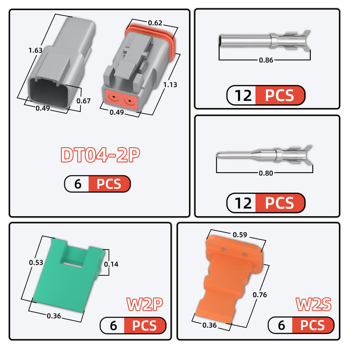Namz Deutsch DT Stecker Gummi Gehäusedichtung male 8 Polig für Harley, 1,90 Namz Deutsch DT Stecker Gummi Gehäusedichtung male 8 Polig für Harley, 1,90