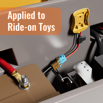 Power Wheel Adapter for Dewalt 20V Battery Conversion for Peg-Perego Ride-Ons