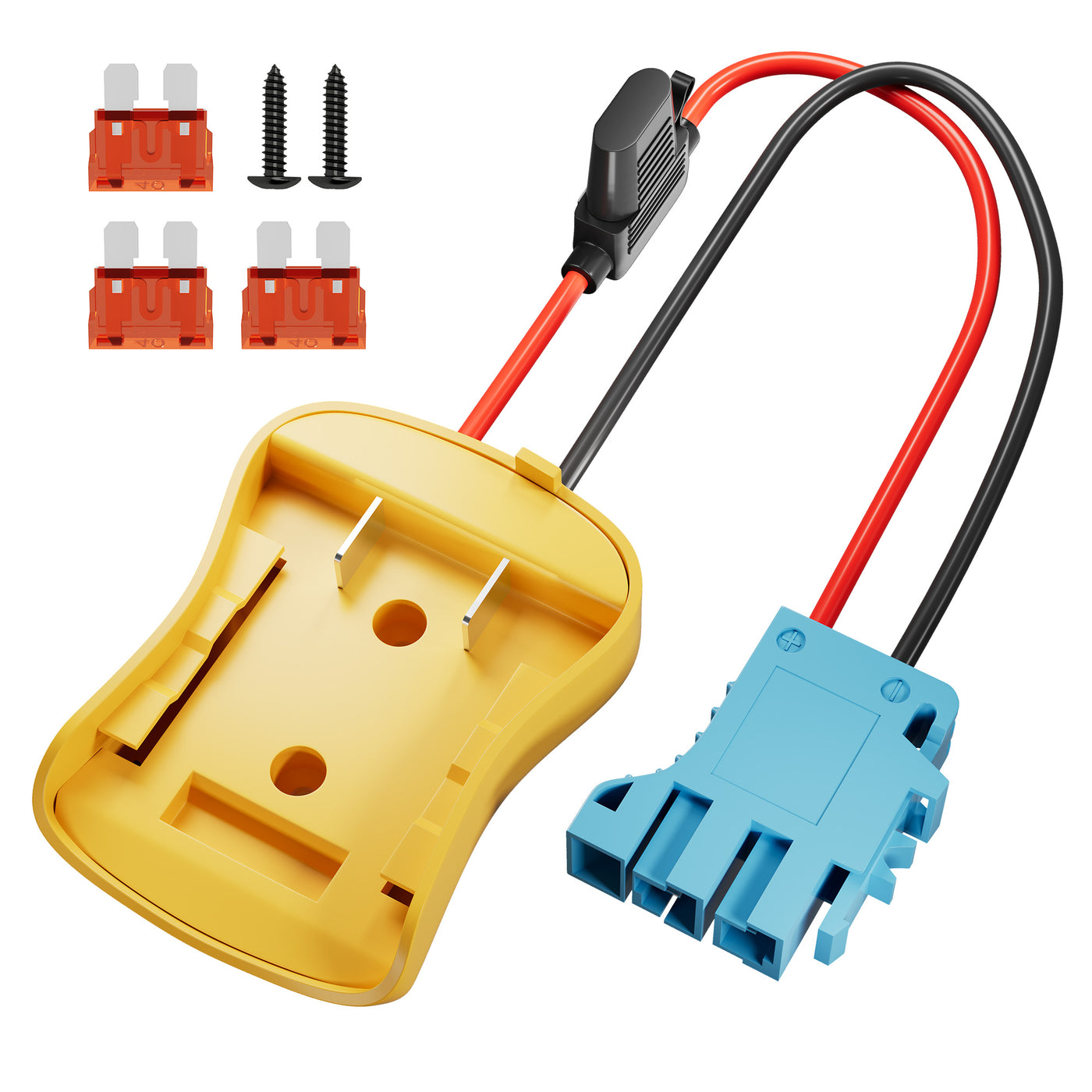 Power Wheel Adapter for DeWalt 20V Battery Conversion for Peg-Perego Ride-Ons