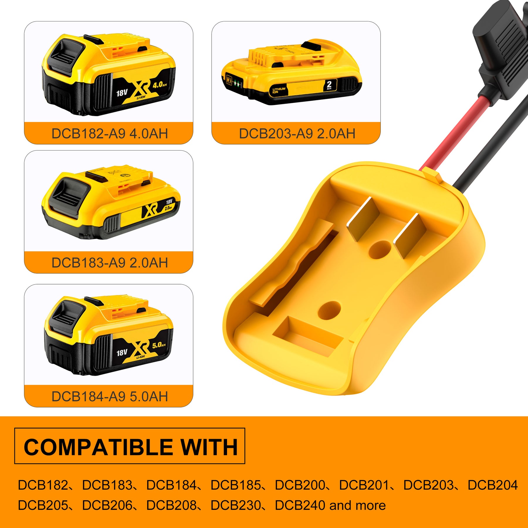 Power Wheels Dewalt Adapter