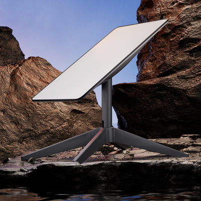 Portable Starlink Gen 2 Dish Detachable Magnetic Base Ground Mount