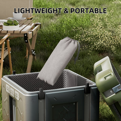Portable Starlink Gen 2 Dish Detachable Magnetic Base Ground Mount