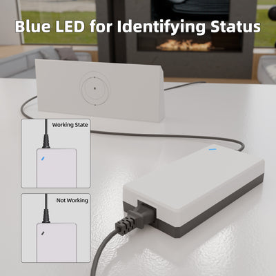 Starlink Gen 3 195W AC to DC Power Supply Adapter with AC Cord