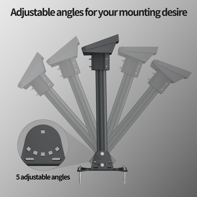 Starlink Gen 3 Adjustable Ridge Roof Mount Kit with Pipe Adapter and Pole