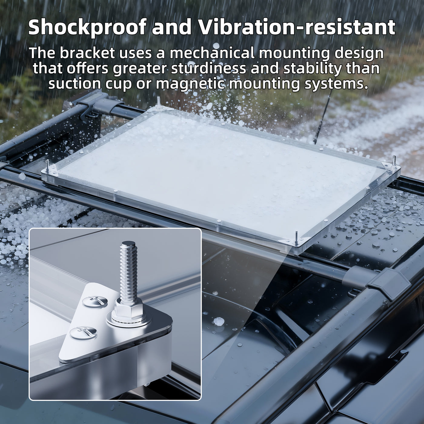 Starlink Performance (Gen 3) Protective Mount Enclosure Mechanical Case for Roof Racks and Marine