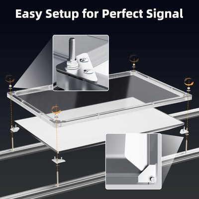 Starlink Performance (Gen 3) Protective Mount Enclosure Mechanical Case for Roof Racks and Marine
