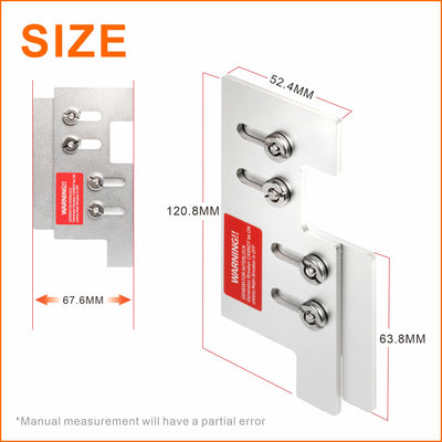 Generator Interlock Kit - Eaton Cutler Hammer 150A/200A (EAT-CH5), 2-1/4" Spacing