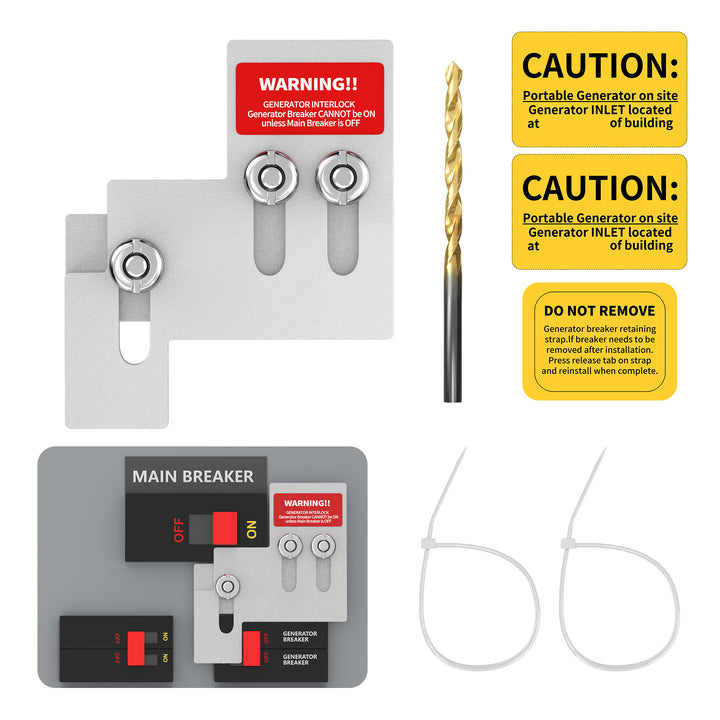 Generator Interlock Kit Compatible With Square D QO Or Homeline 100 Or 125 Am - View #7
