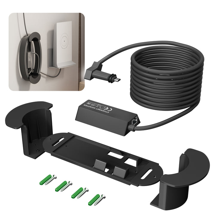 Starlink Standard Actuated Gen 2 Ethernet Adapter Kit with Cable