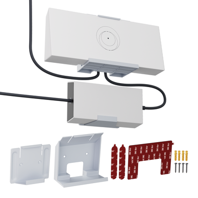 Starlink Gen3 Router and Power Supply Wall Mount Kit - No Drill Installation