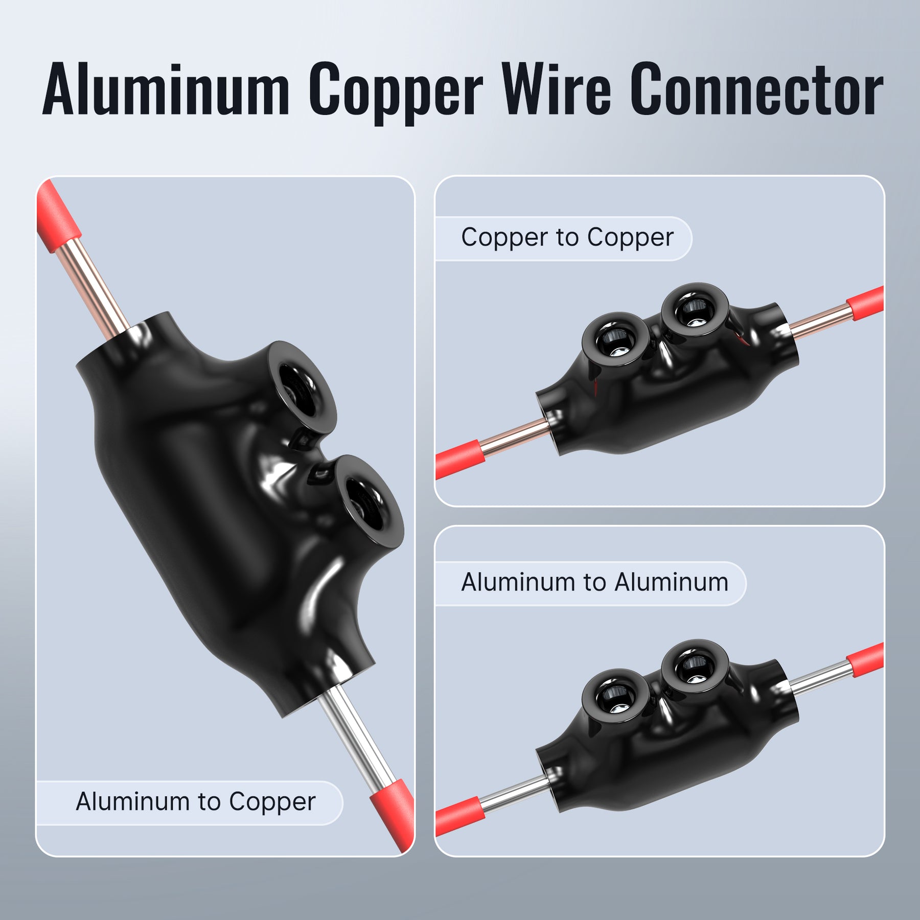 2 AWG - 14 AWG 2-Port In-line Entry Insulated Tap Connector – DAIER