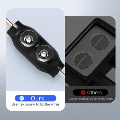 ITC-101-2AWG Insulated In-line Splice Connector Comparison