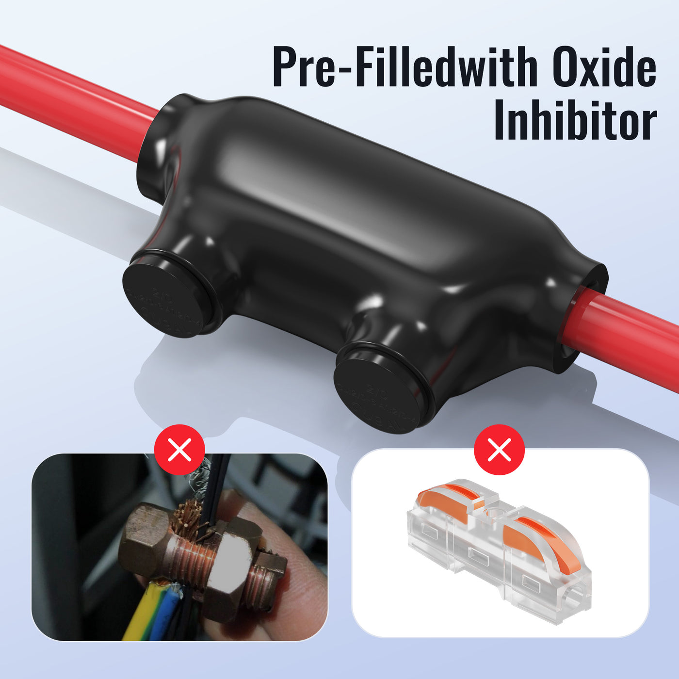 ITC-101-2 0AWG Wire Connector Pre-Filled with Oxide Inhibitor