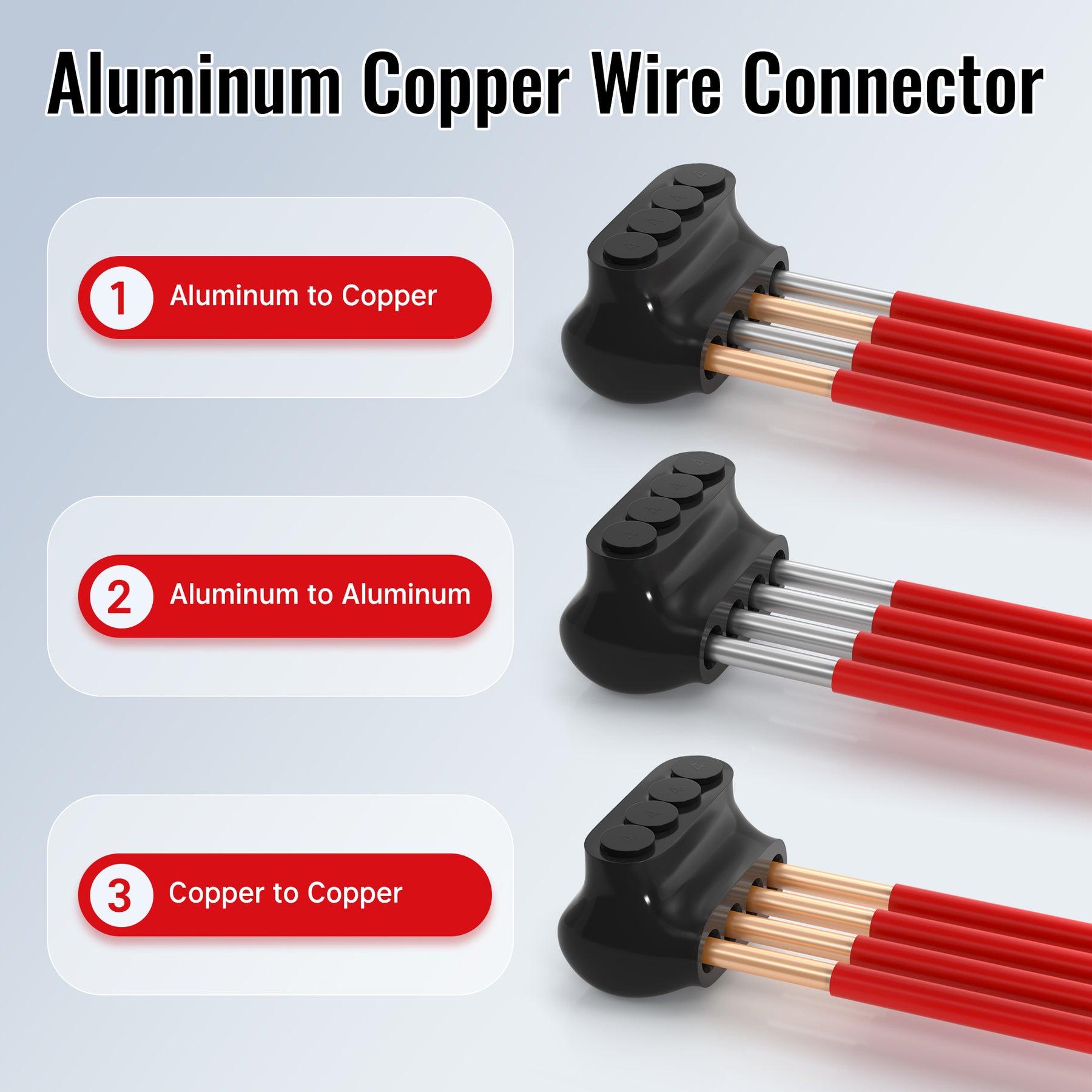 Multi Tap Connector Computer 4 Port 4-14AWG Single-Sided Entry Insulated Multi Tap Connector – DAIER