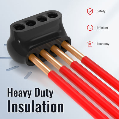 4 Port 4-14AWG Single-Sided Entry Insulated Multi Tap Connector