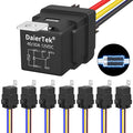 Auto Car 12V 30/40A 5 Pin SPDT Waterproof Relay With Socket