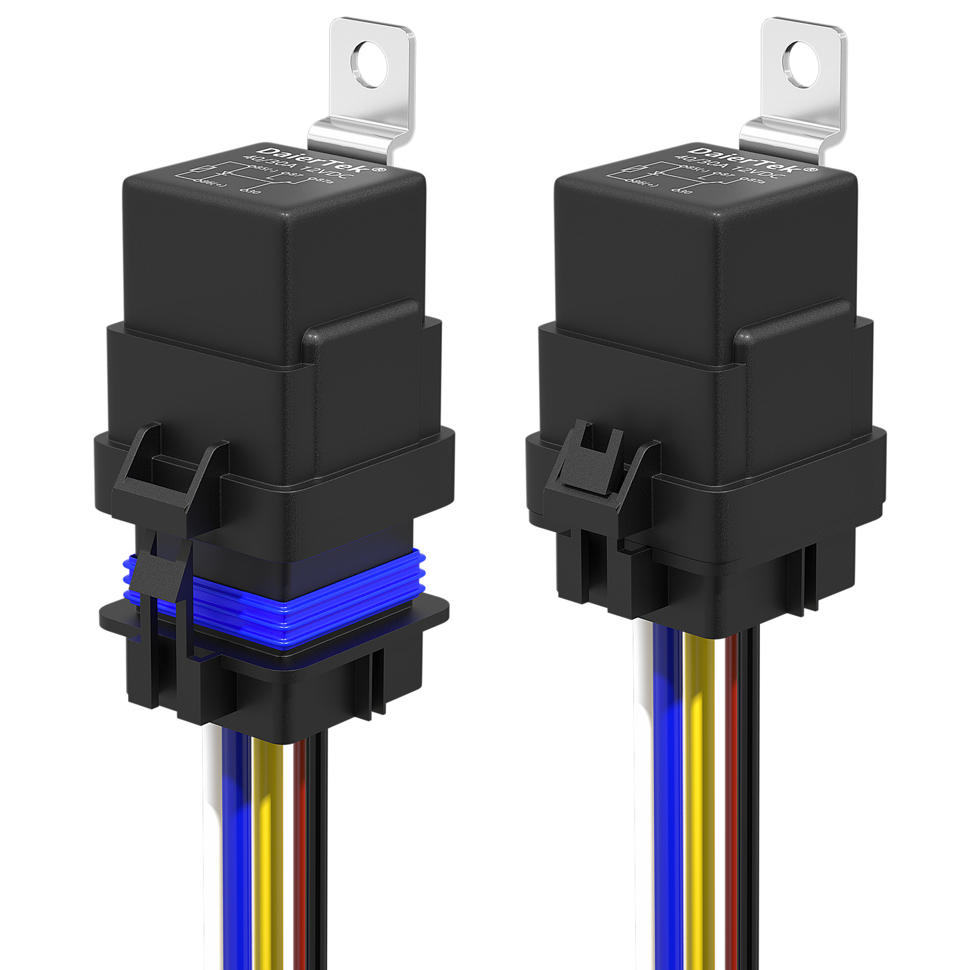 Waterproof Relays Auto Car 12V 30/40A 5 Pin SPDT Waterproof Relay With Socket – DAIER