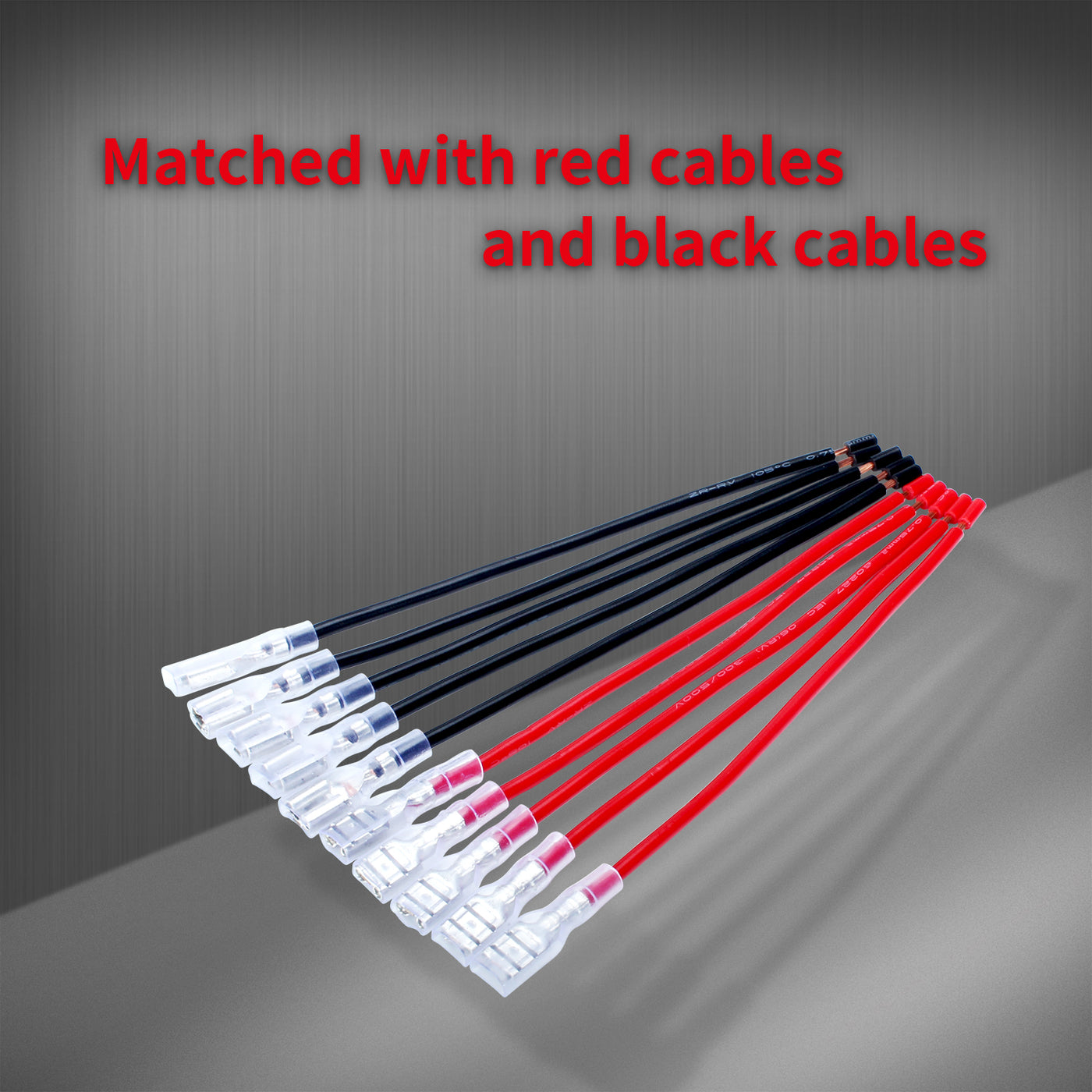 KCD1-5-101 12V Round Rocker Switch with Black nd Red Wires