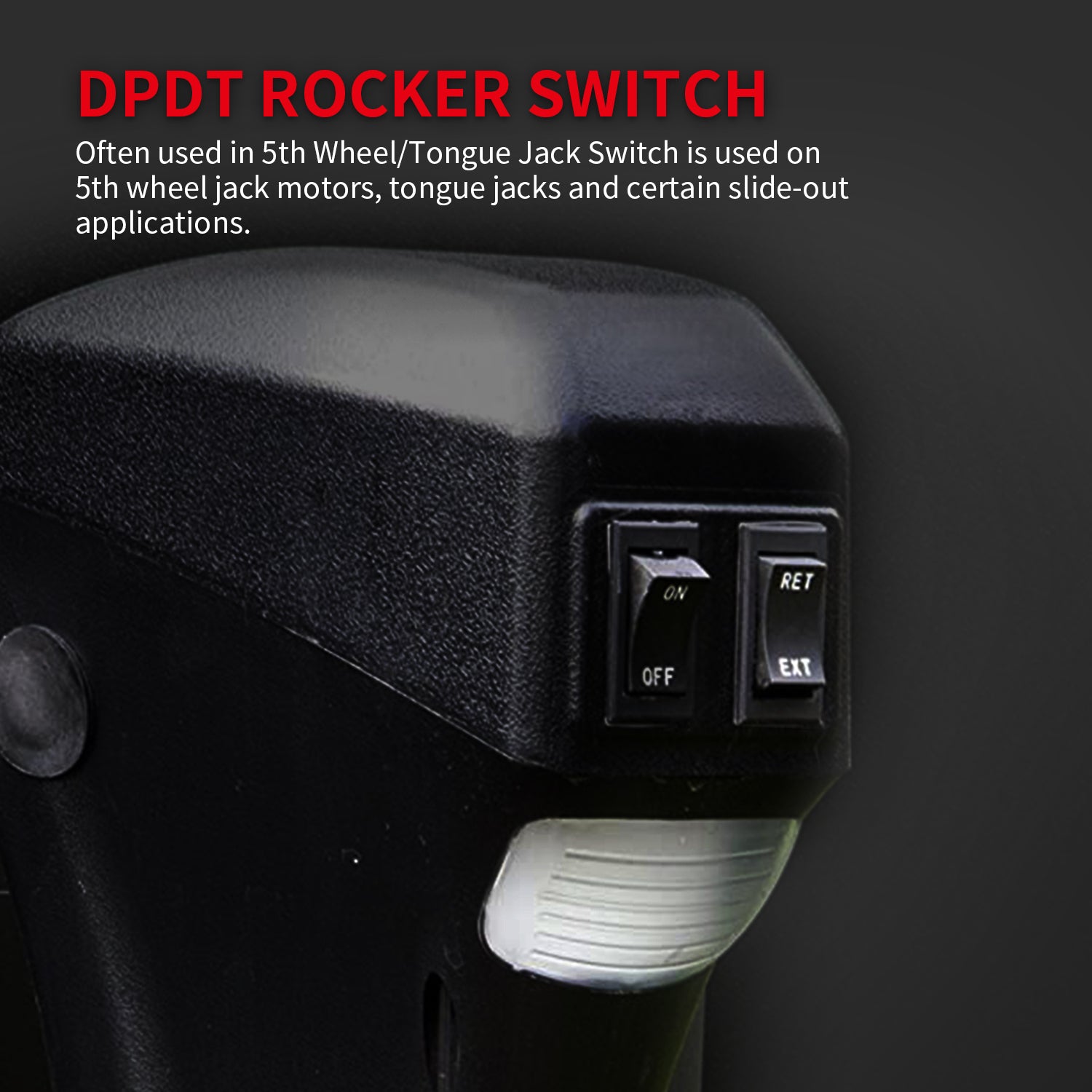 Dcsf R Rocker Switch Conversion 2 Pcs 30A 12V DPDT Monentary Polarity Reverse Rocker Switch with Conne ...