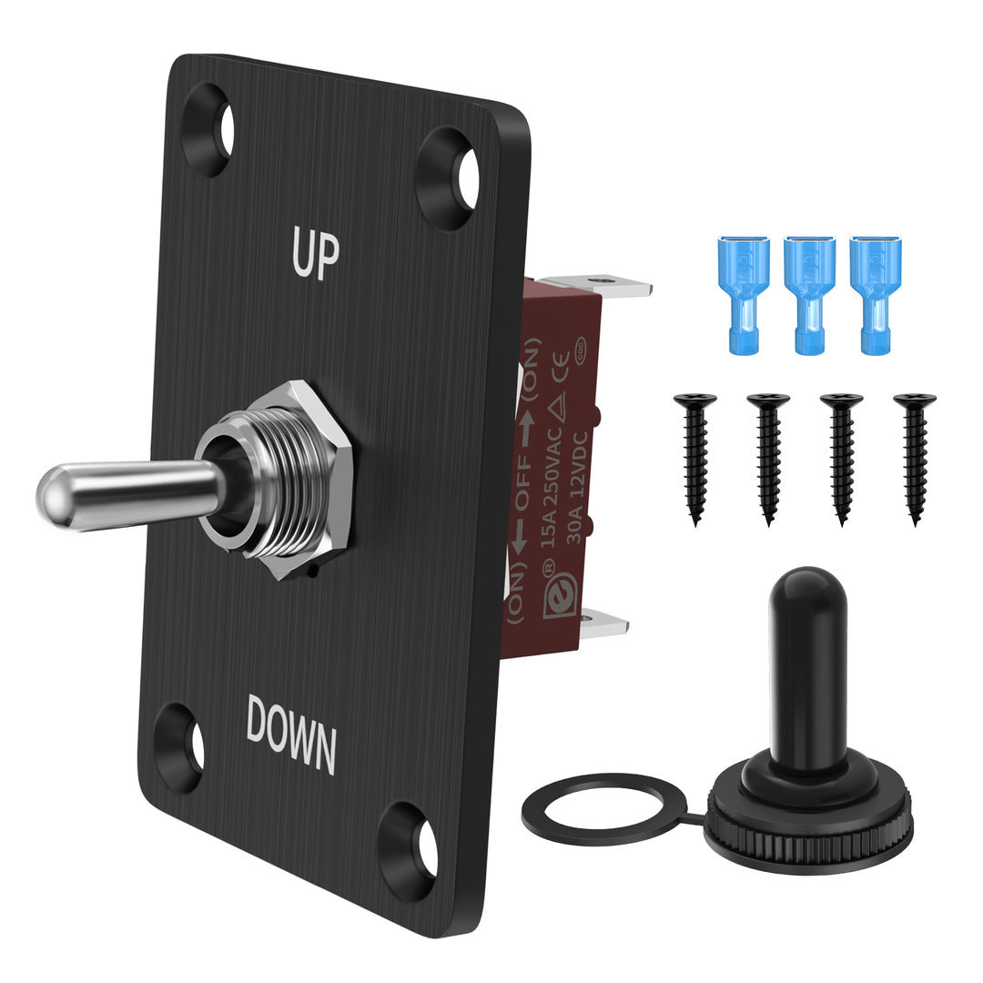 Multi Position Toggle Switch Covers RV Switch Faceplates Double,