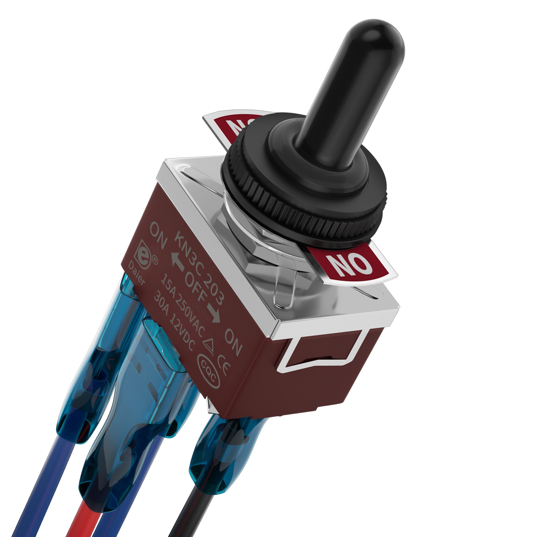 30A 12V Polarity Reversing Toggle Switch | Latching ON-OFF-ON DPDT 6-P ...