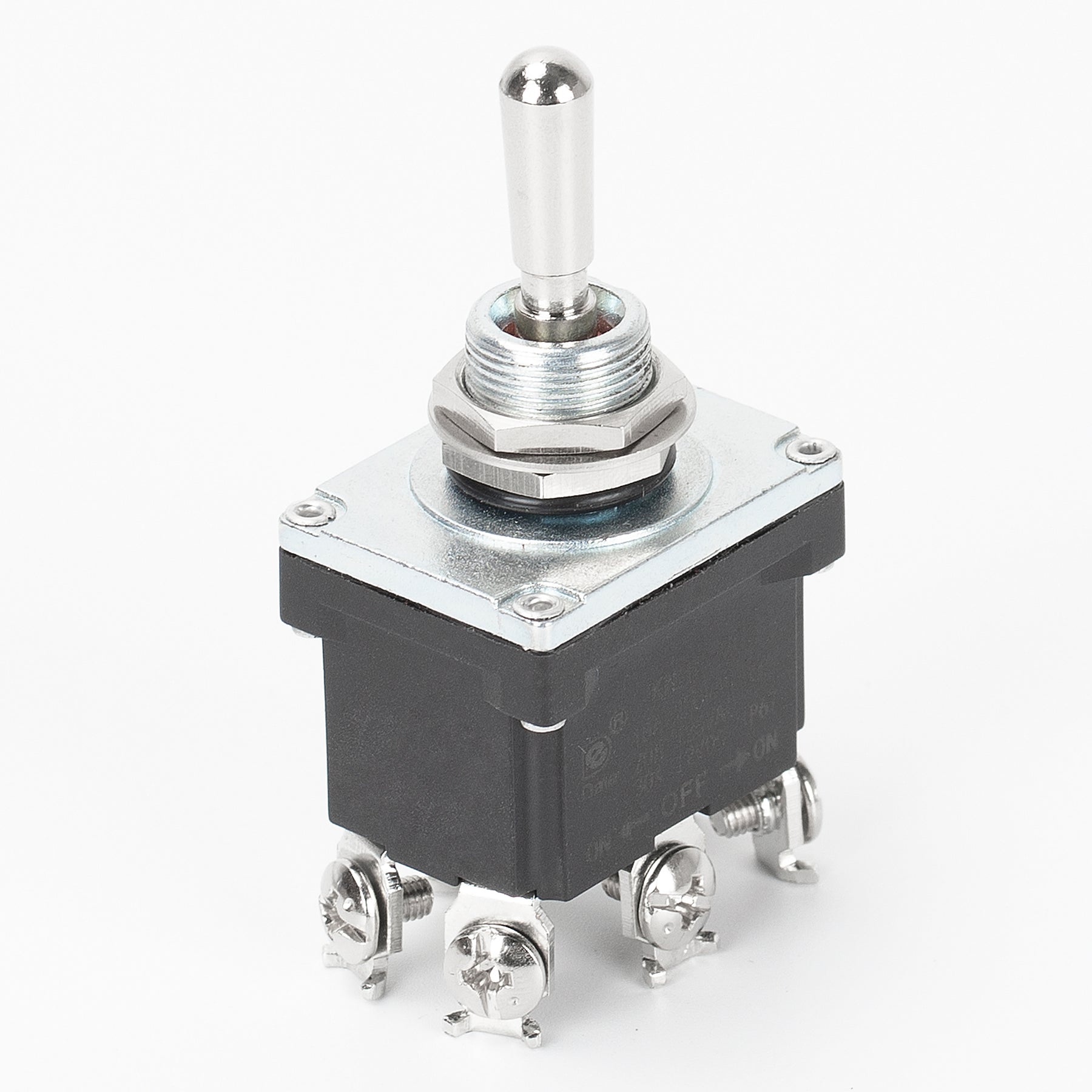 30A 12VDC IP67 Latching DPDT 6 Pin ON-OFF-ON Toggle Switch – DAIER