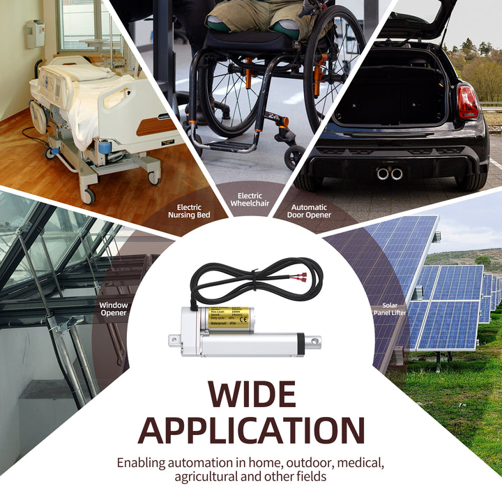 LA12: compact and robust electric linear actuator